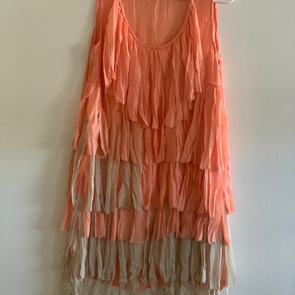 Blu Pepper Fringe S Dress